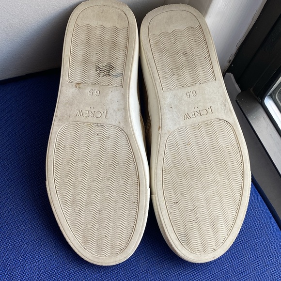 Womens 6.5, Gold J Crew (slip on) sneaker - Picture 2 of 8